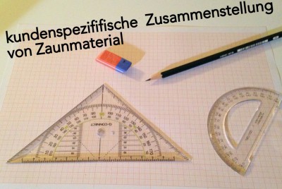 Konvolut Zaunmaterial 19.11